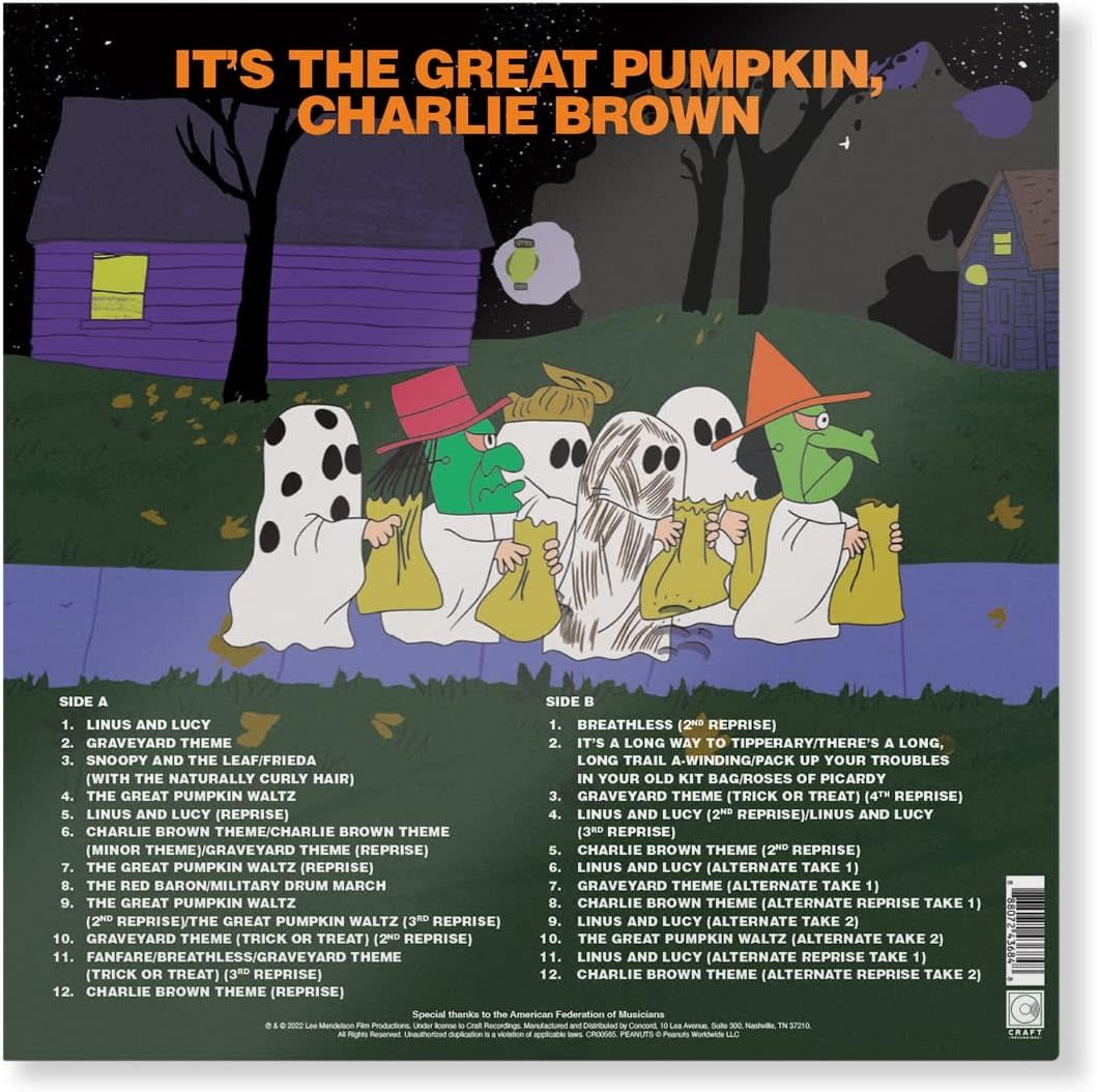 Vince Guaraldi – It's The Great Pumpkin, Charlie Brown (Original Soundtrack Recording)