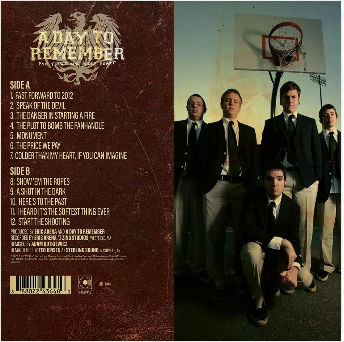 A Day To Remember – For Those Who Have Heart (Pink Splatter)