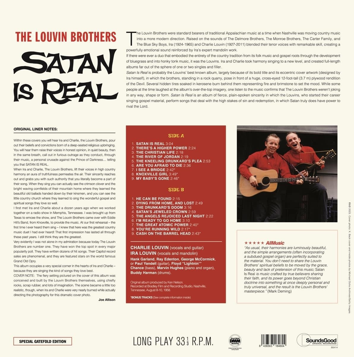Louvin Brothers - Satan Is Real