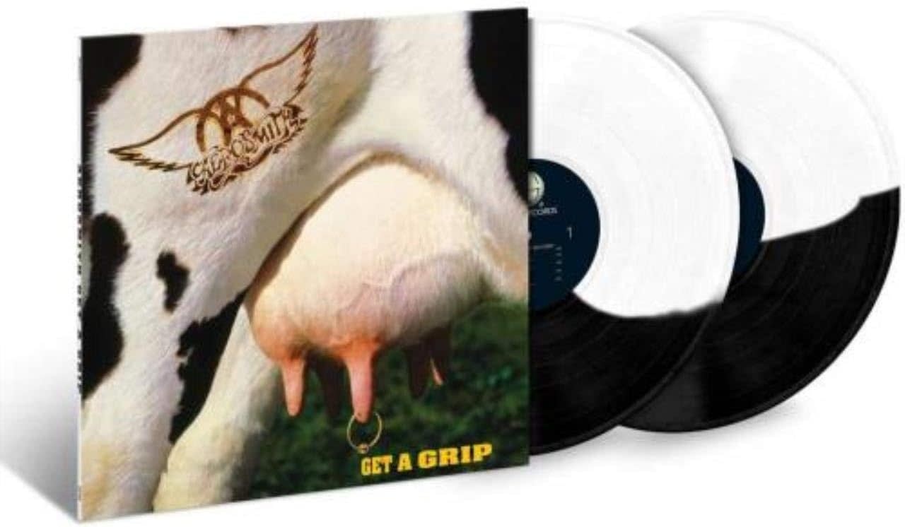 Aerosmith ‎– Get A Grip (Black & White Split)