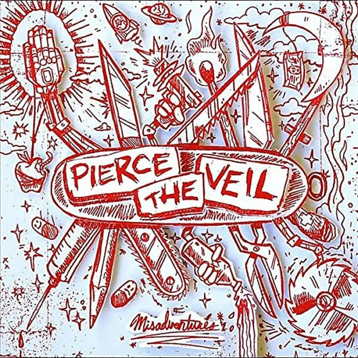 Pierce the Veil - Misadventures (Silver Vinyl)