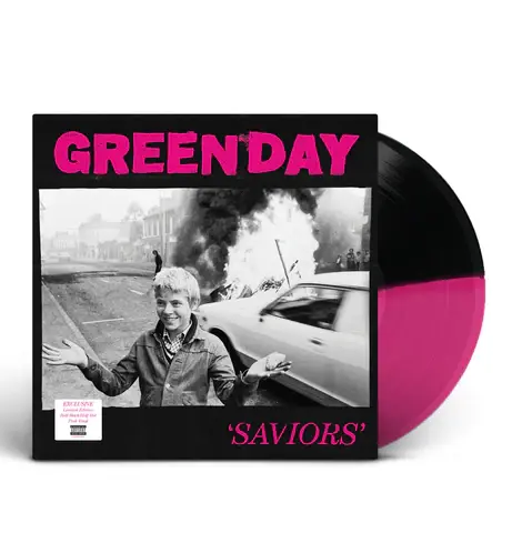 Green Day - Saviors (Pink/Black Vinyl)