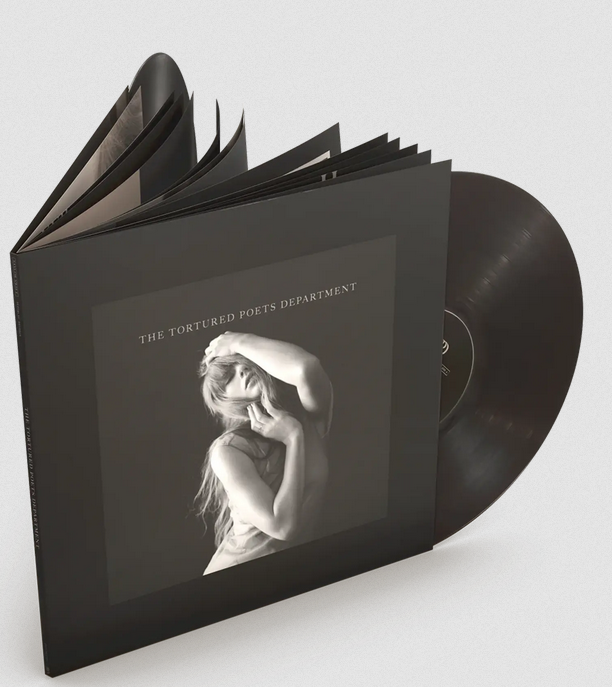 Taylor Swift - The Tortured Poets Department (Ink Black Vinyl)