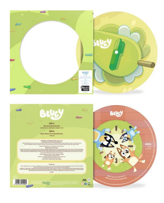 Bluey - Rug Island