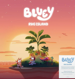 Bluey - Rug Island (Sunset Orange)