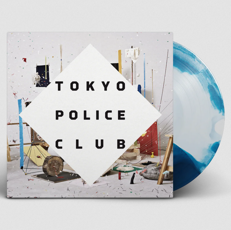 Tokyo Police Club - Champ (White/Blue Wave)