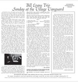 Bill Evans Trio - Sunday At The Village Vanguard