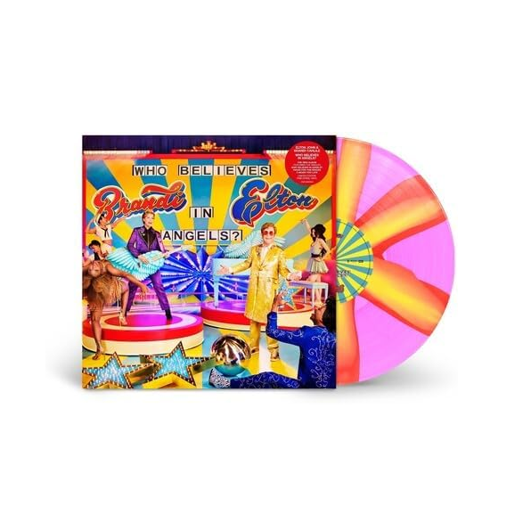 Elton John & Brandi Carlile - Who Believes In Angels? (Pink Spiral Vinyl)