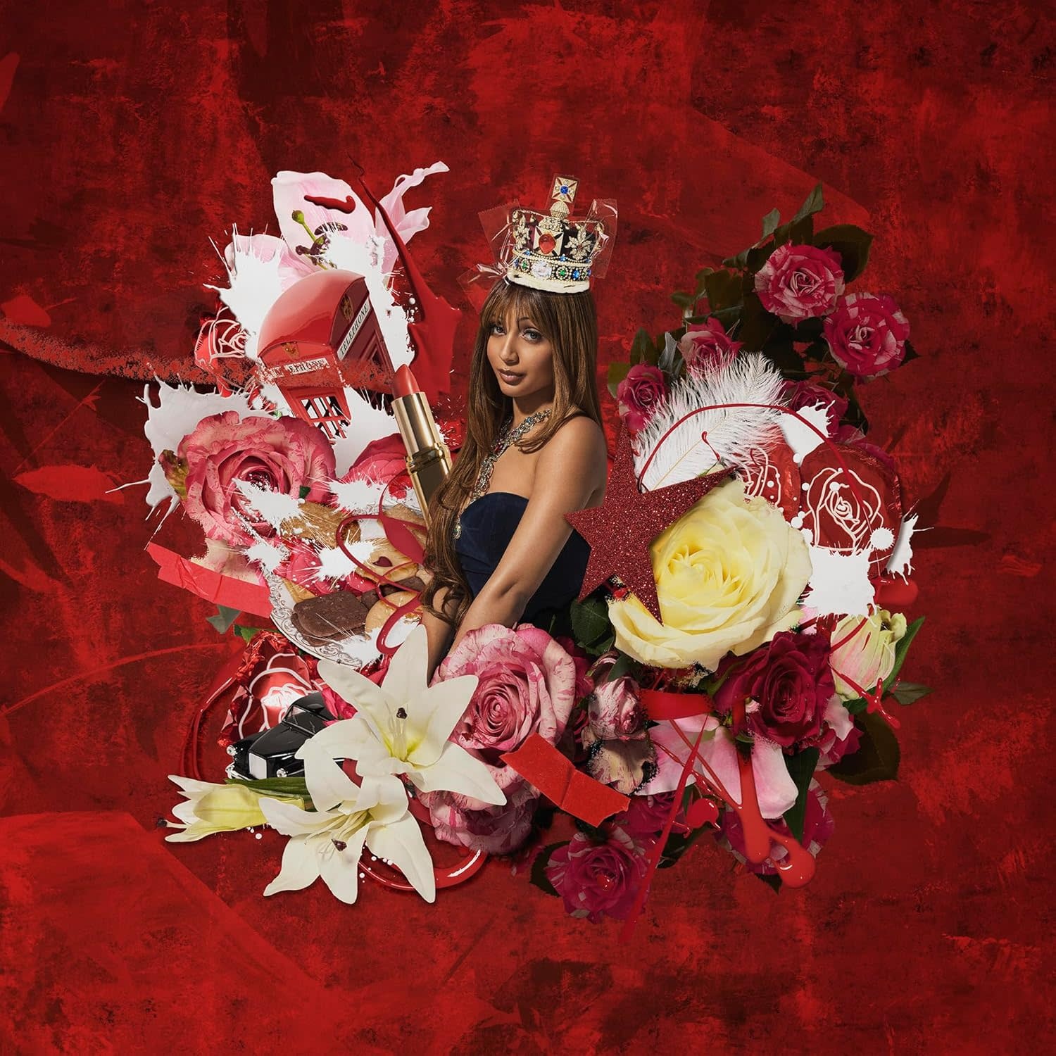 PinkPantheress - Fancy That (Red Collage Vinyl)