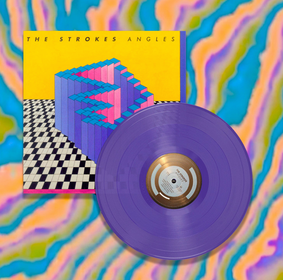 Strokes - Angles (Purple)