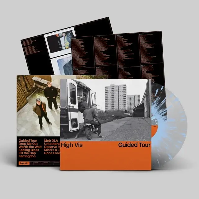High Vis - Guided Tour (Clear & Baby Blue Splatter)