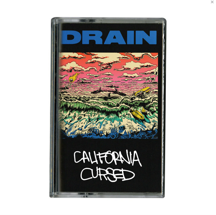 Drain  ‎– California Cursed (Cassette)