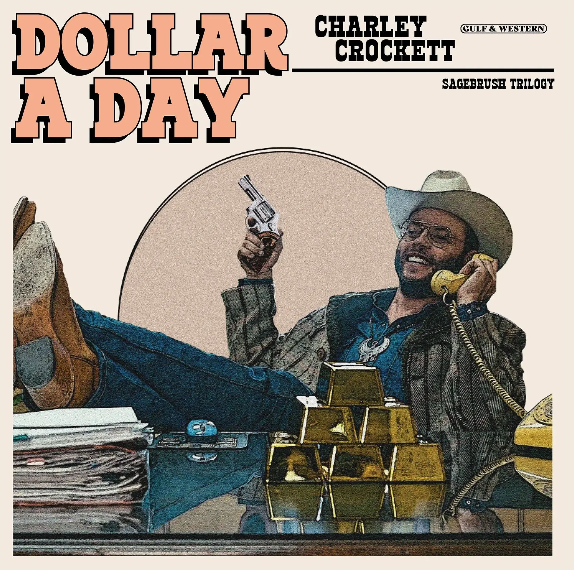 Charley Crockett – Dollar A Day (Pale Cornflower Blue Vinyl)