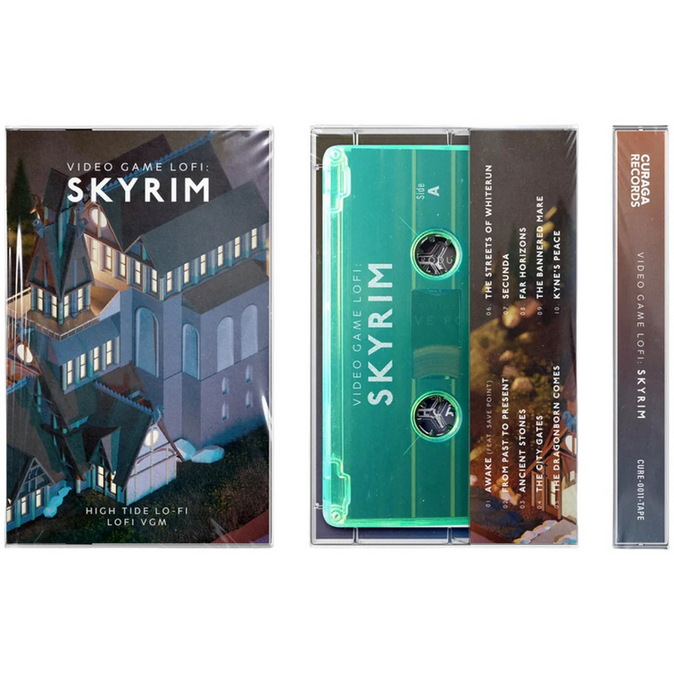 High Tide Lo-Fi - Video Game LoFi: Skyrim (Cassette)