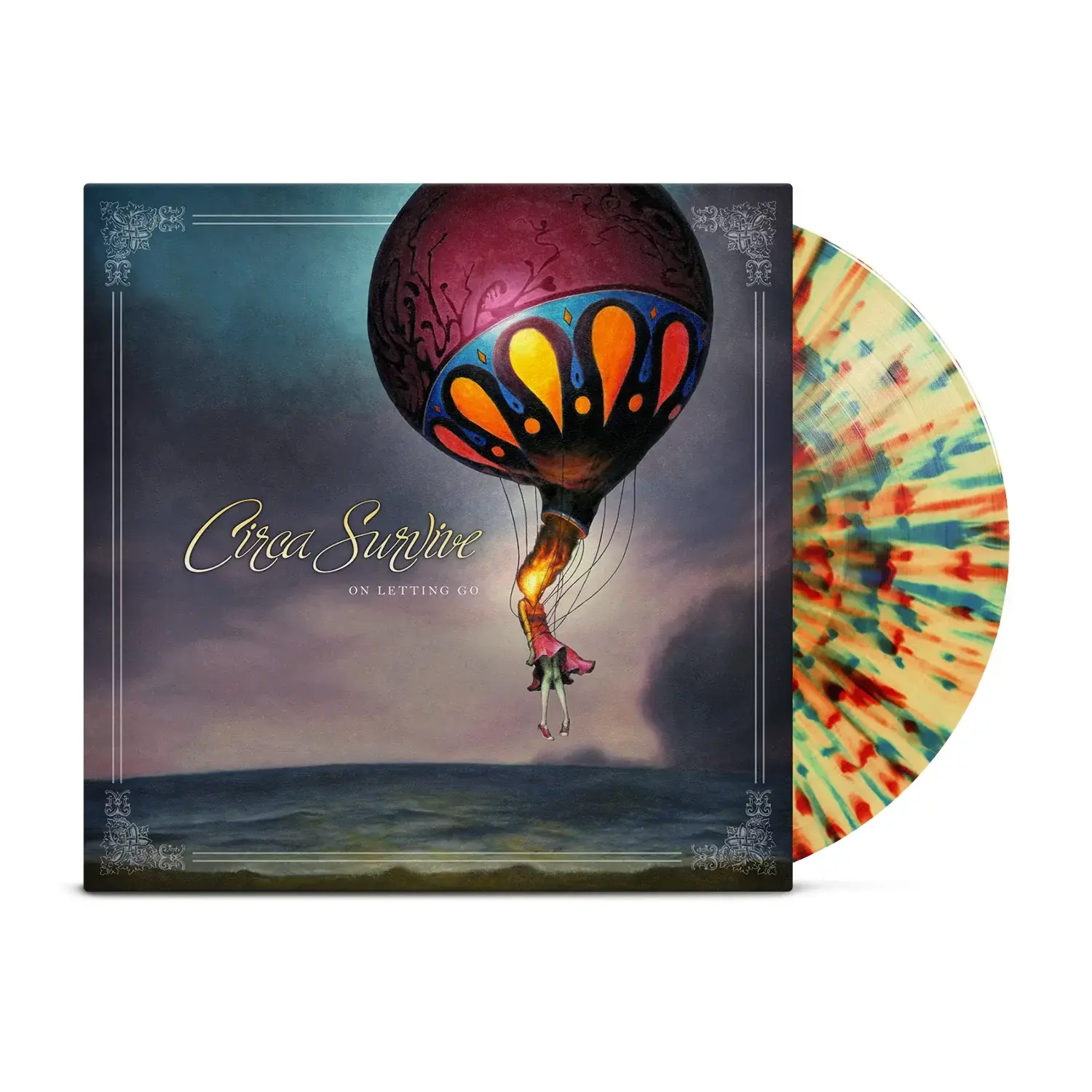 Circa Survive - On Letting Go (Custard, Ruby & Blue Splatter)