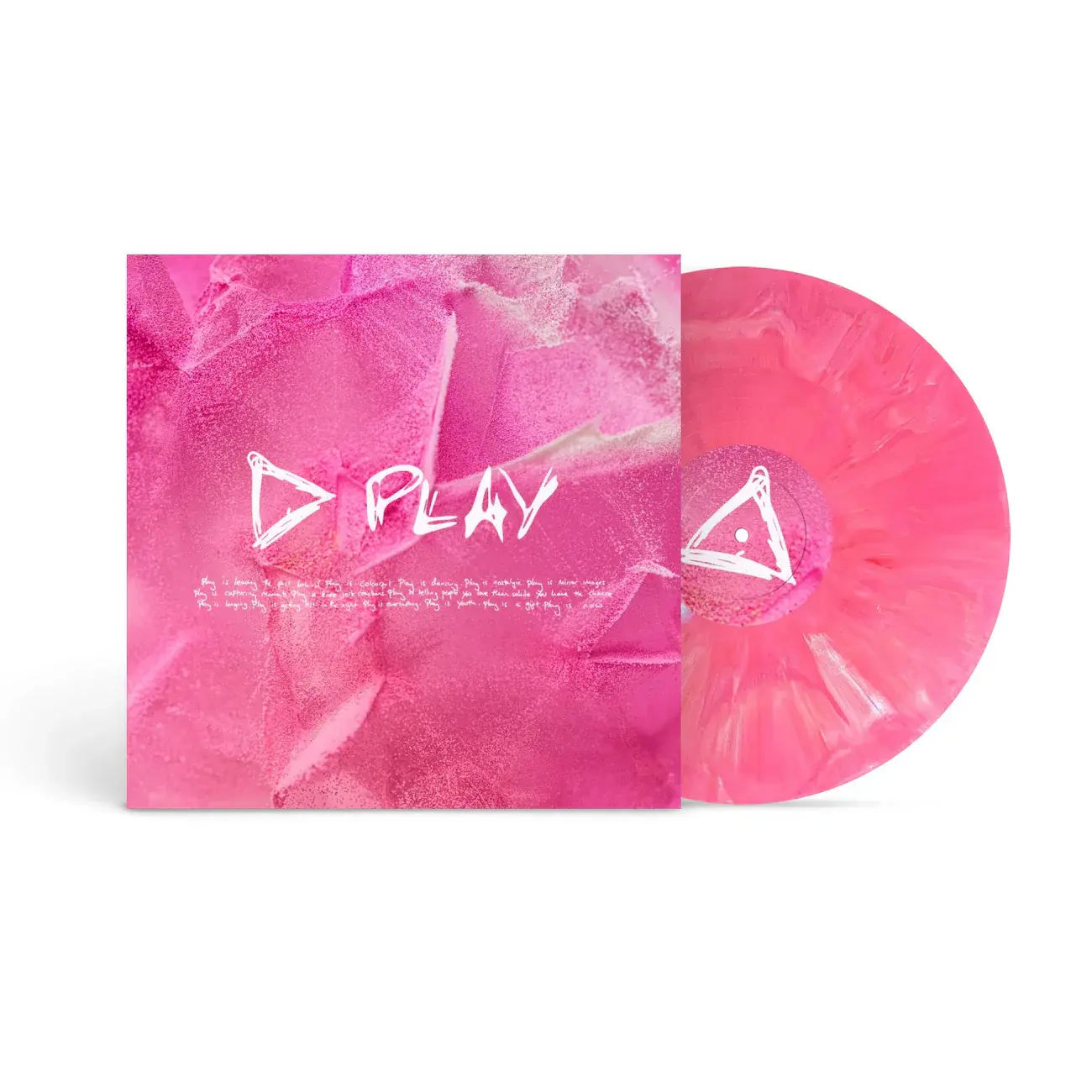 Ed Sheeran - Play (Pink & White Marble)