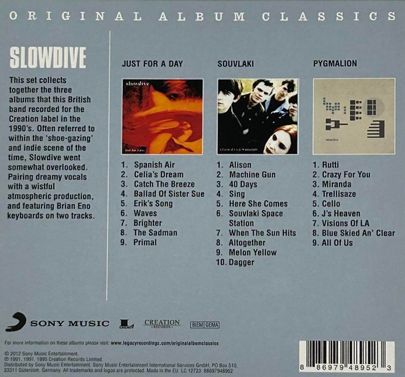 Slowdive – Original Album Classics (3CD)