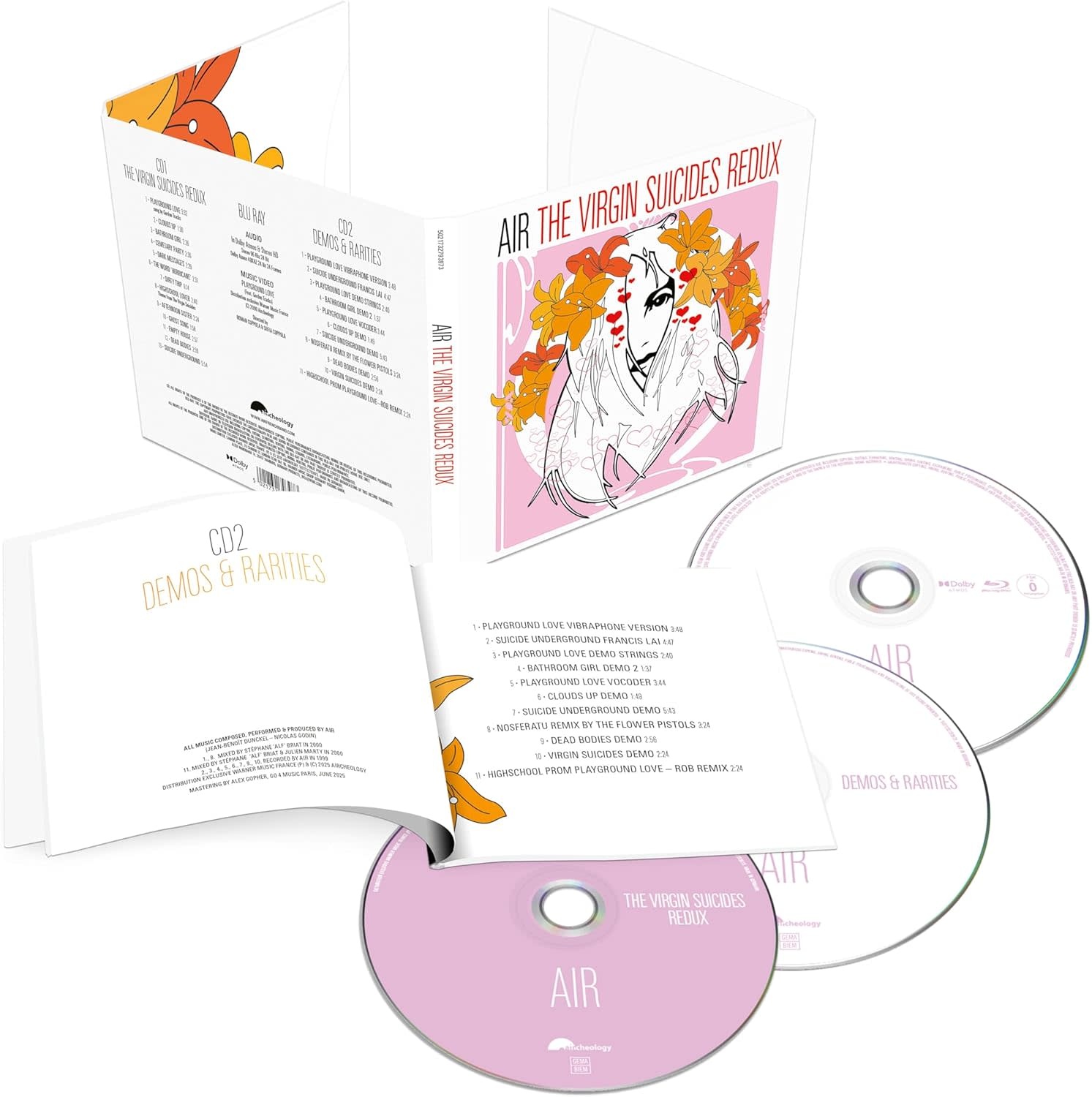 Air - The Virgin Suicides Redux (2CD/Blu-Ray)