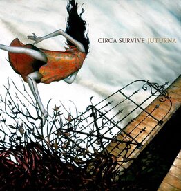 Circa Survive - Juturna (Pale Blue & Black Splatter)