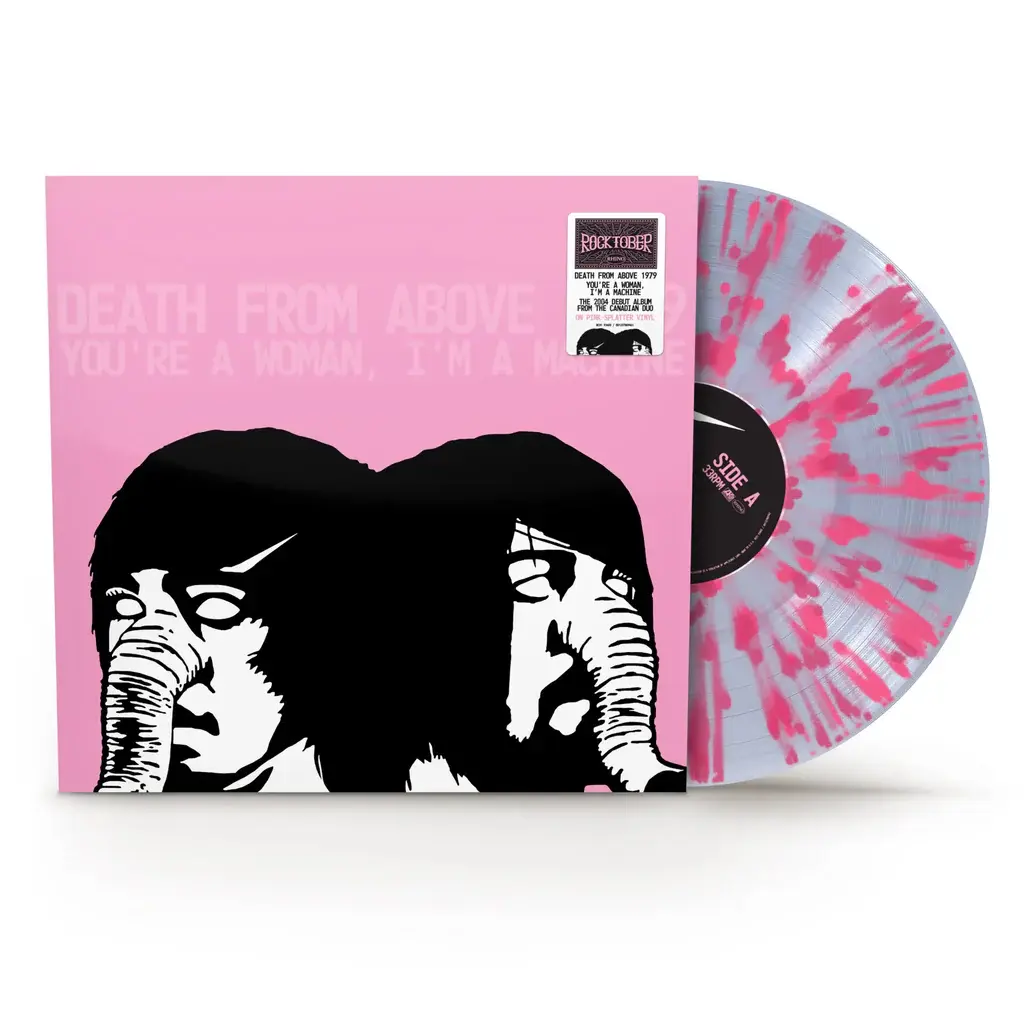 Death From Above 1979- You're A Woman, I'm A Machine (Pink Splatter)