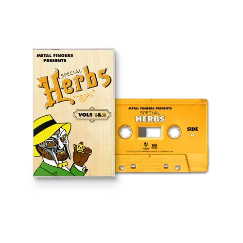 MF Doom - Metal Fingers Presents: Special Herbs Vol. 1 & 2 (Cassette)