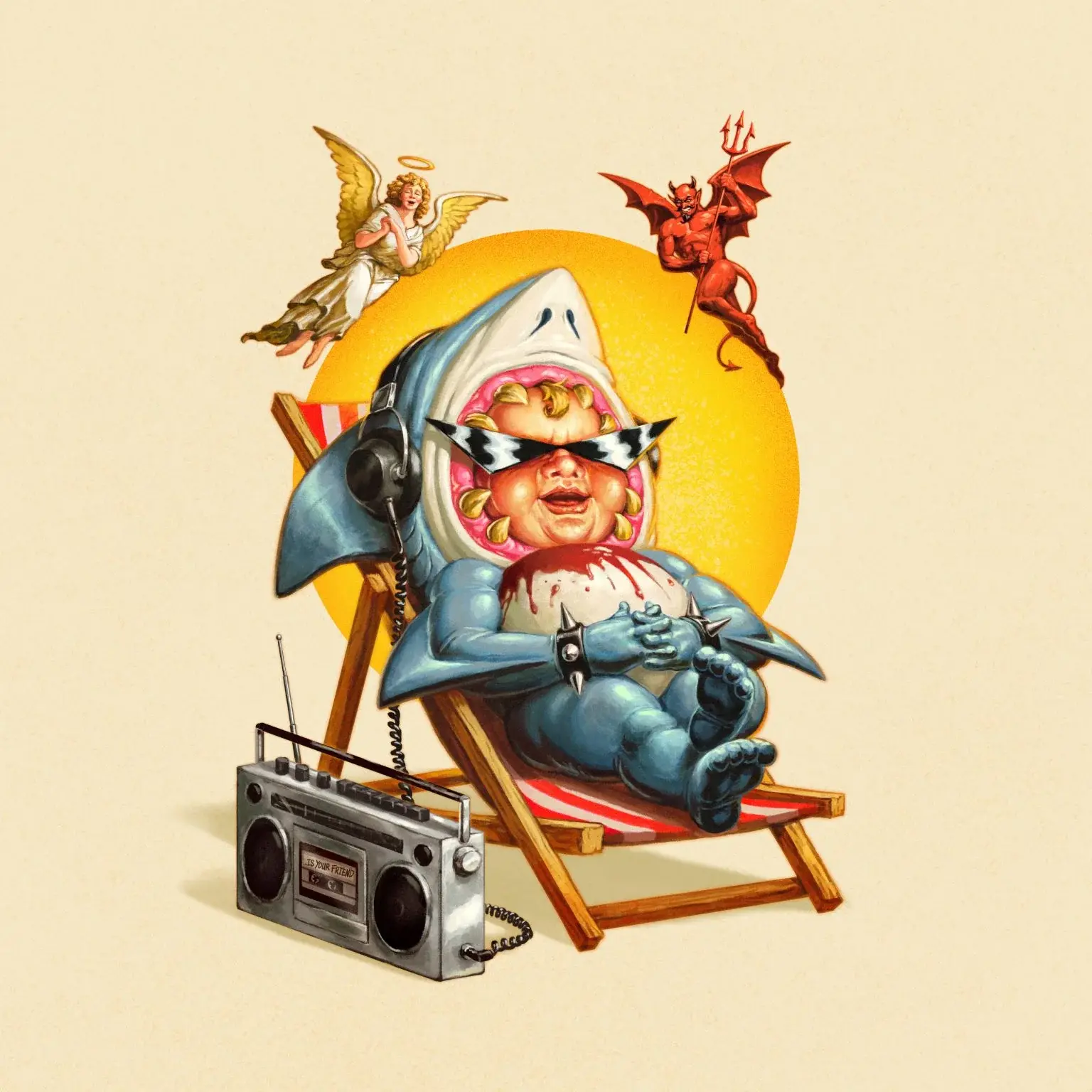 Drain - Is Your Friend (Frosted Coke Bottle Clear)