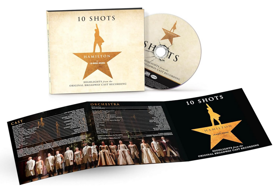 Various - Hamilton: 10 Shots (Highlights From The Original Broadway Cast Recording) (CD)