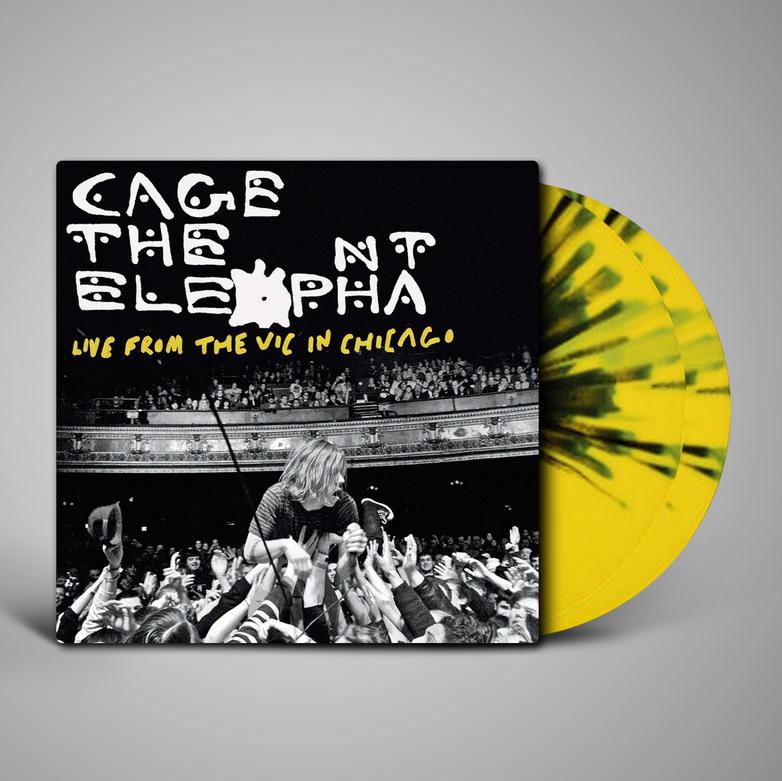 Cage The Elephant - Live From The Vic In Chicago (Yellow & Black Splatter)
