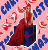 Kylie Minogue - Kylie Christmas (Fully Wrapped) (Pink/White Marble)