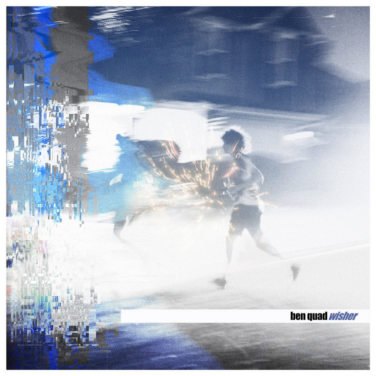 Ben Quad - Wisher (Bone/Blue Splatter)