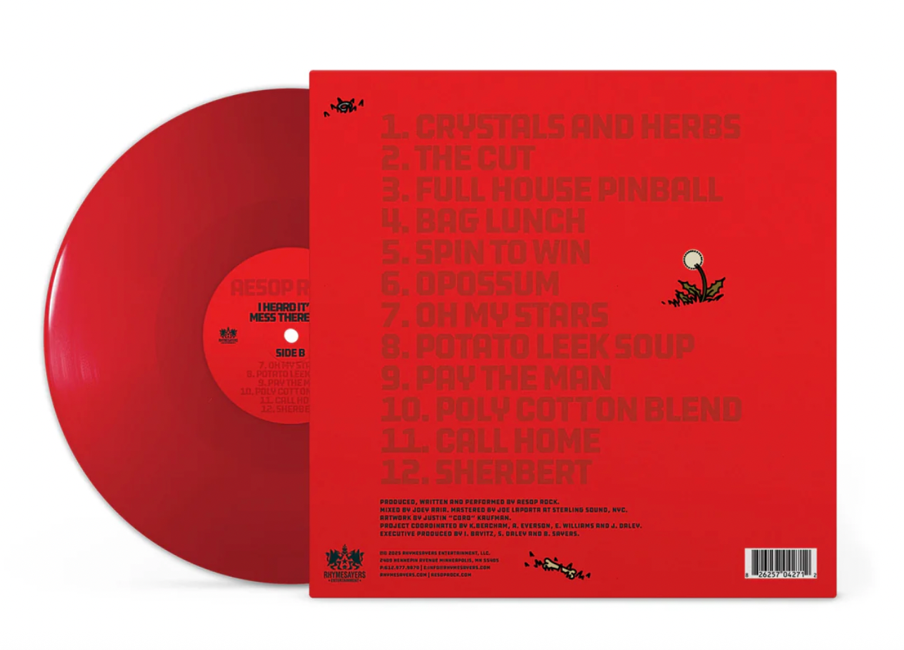 Aesop Rock - I Heard It's A Mess There Too (Red)