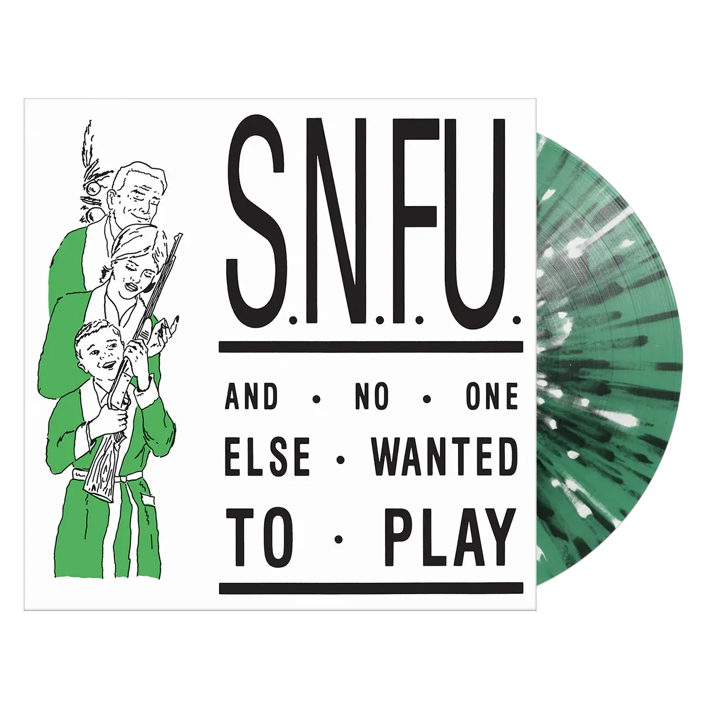 SNFU - And No One Else Wanted To Play (Emerald Green Splatter)