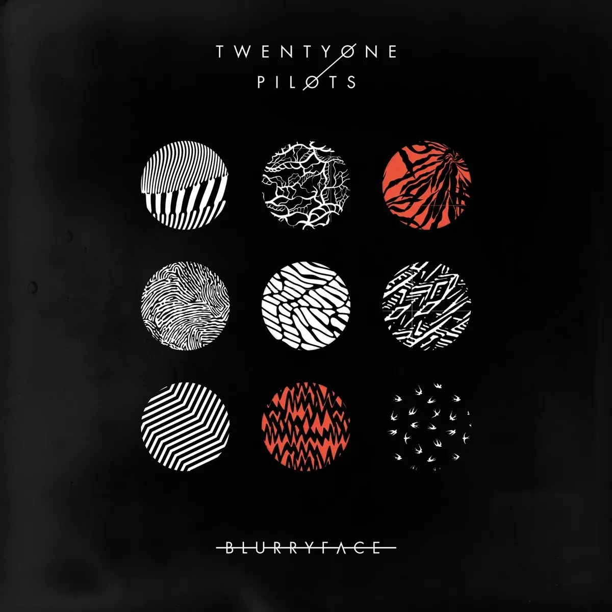 Twenty One Pilots - Blurryface (Burgundy Splatter)