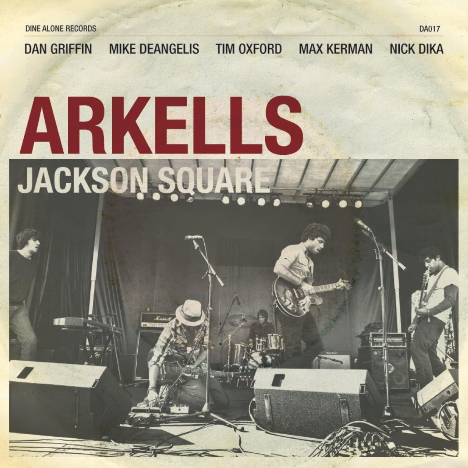 Arkells ‎– Jackson Square (Red & Black Marble)