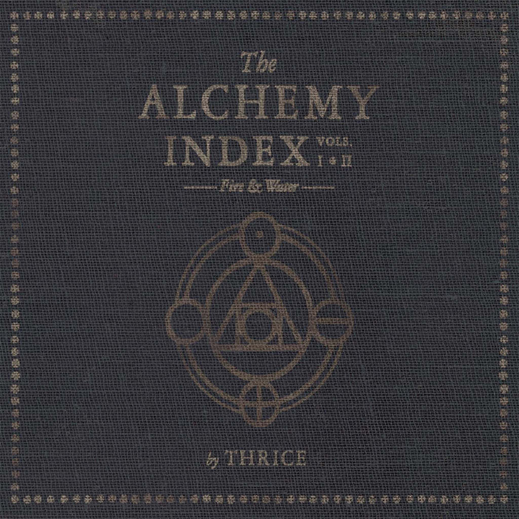 Thrice - The Alchemy Index Vols. 1 & 2: Fire & Water (Translucent Orange & Sea Blue)