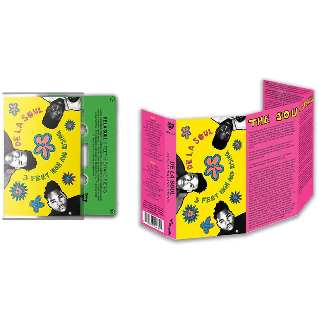 De La Soul - 3 Feet High And Rising (Cassette)