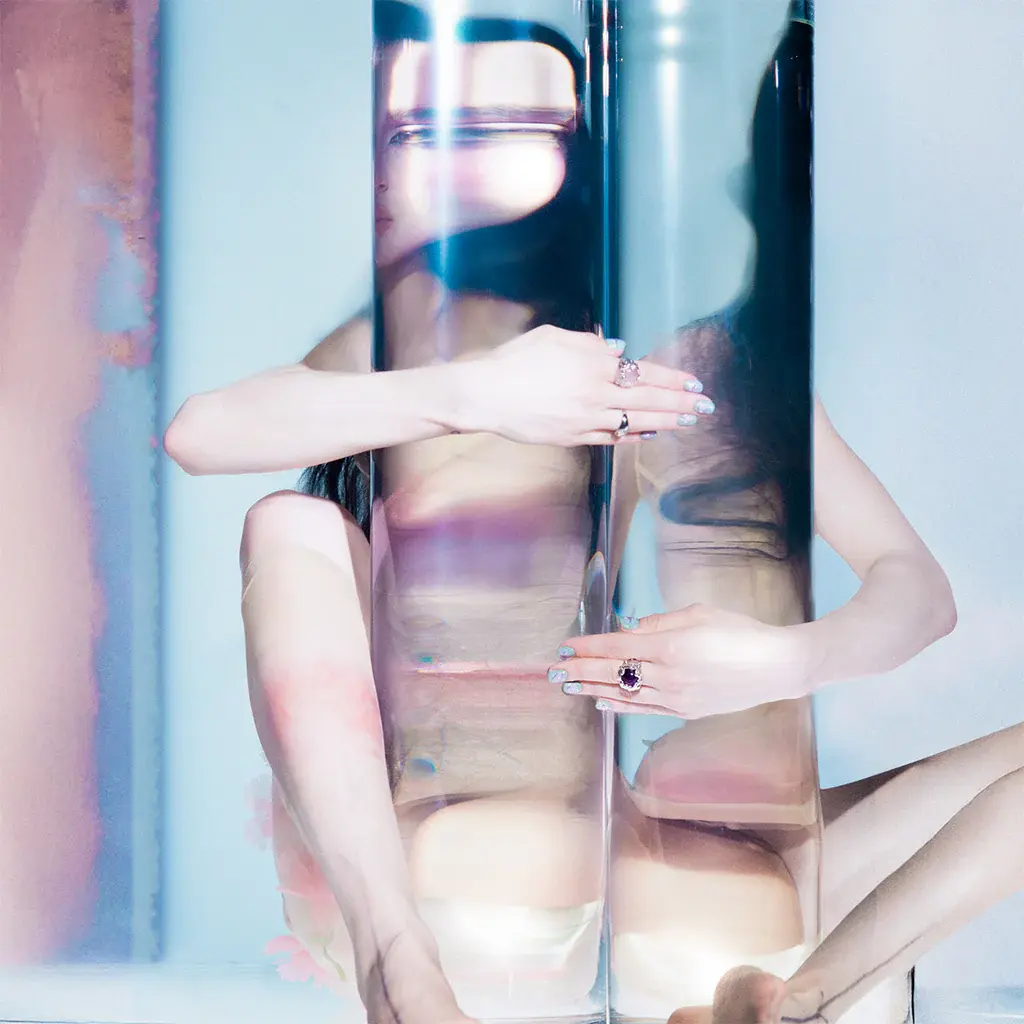 Poppy - Empty Hands (Iridescent White & Blue Marble)