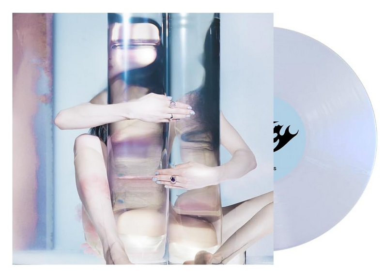 Poppy - Empty Hands (Iridescent White & Blue Marble)