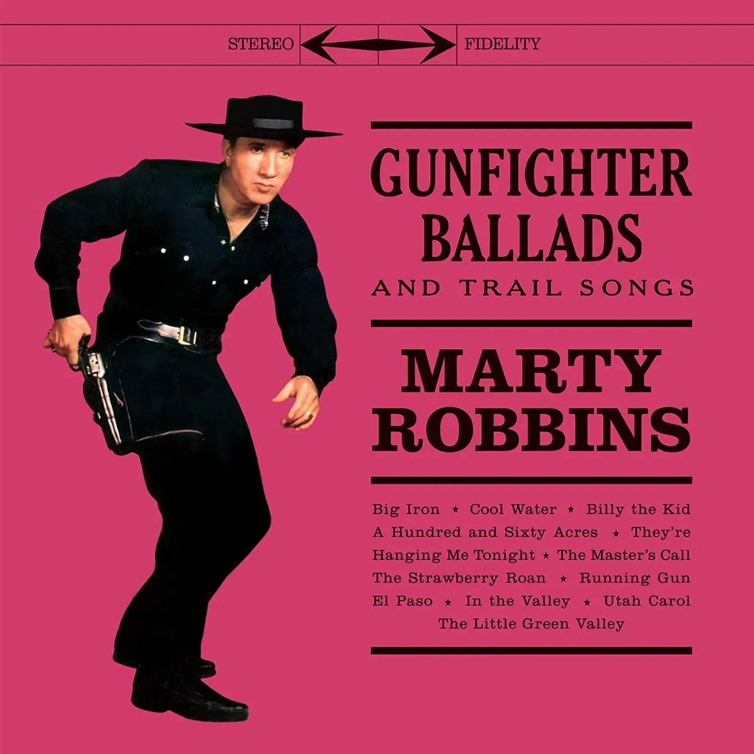 Marty Robbins ‎– Gunfighter Ballads And Trail Songs (Red)