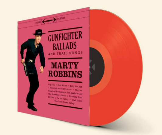 Marty Robbins ‎– Gunfighter Ballads And Trail Songs (Red)