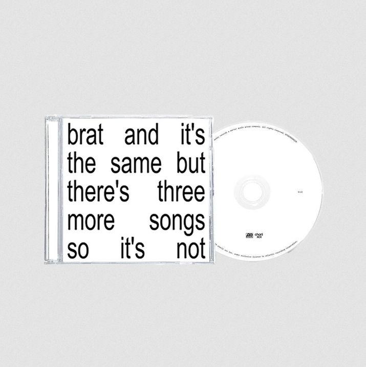 Charli XCX - Brat And It's The Same But There's Three More Songs So It's Not (CD)