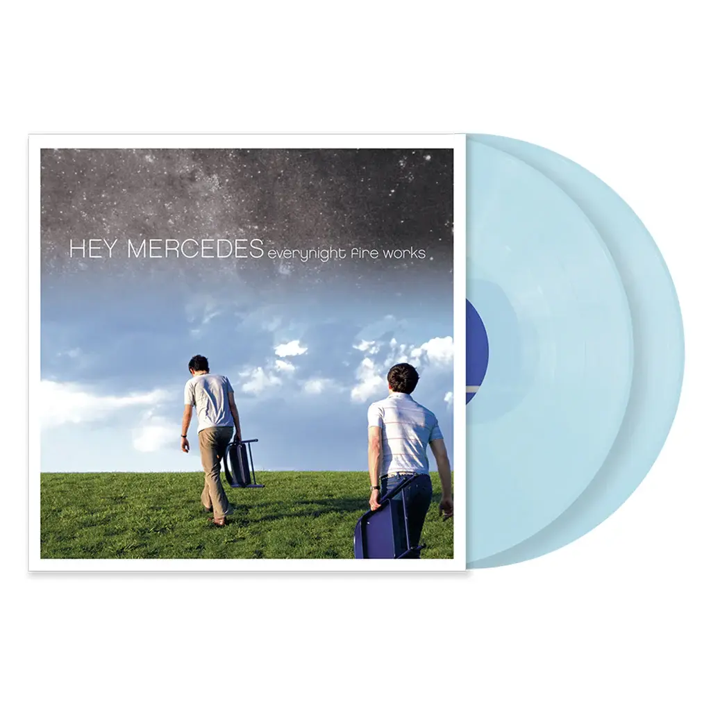 Hey Mercedes - Everynight Fire Works (Clear Blue)