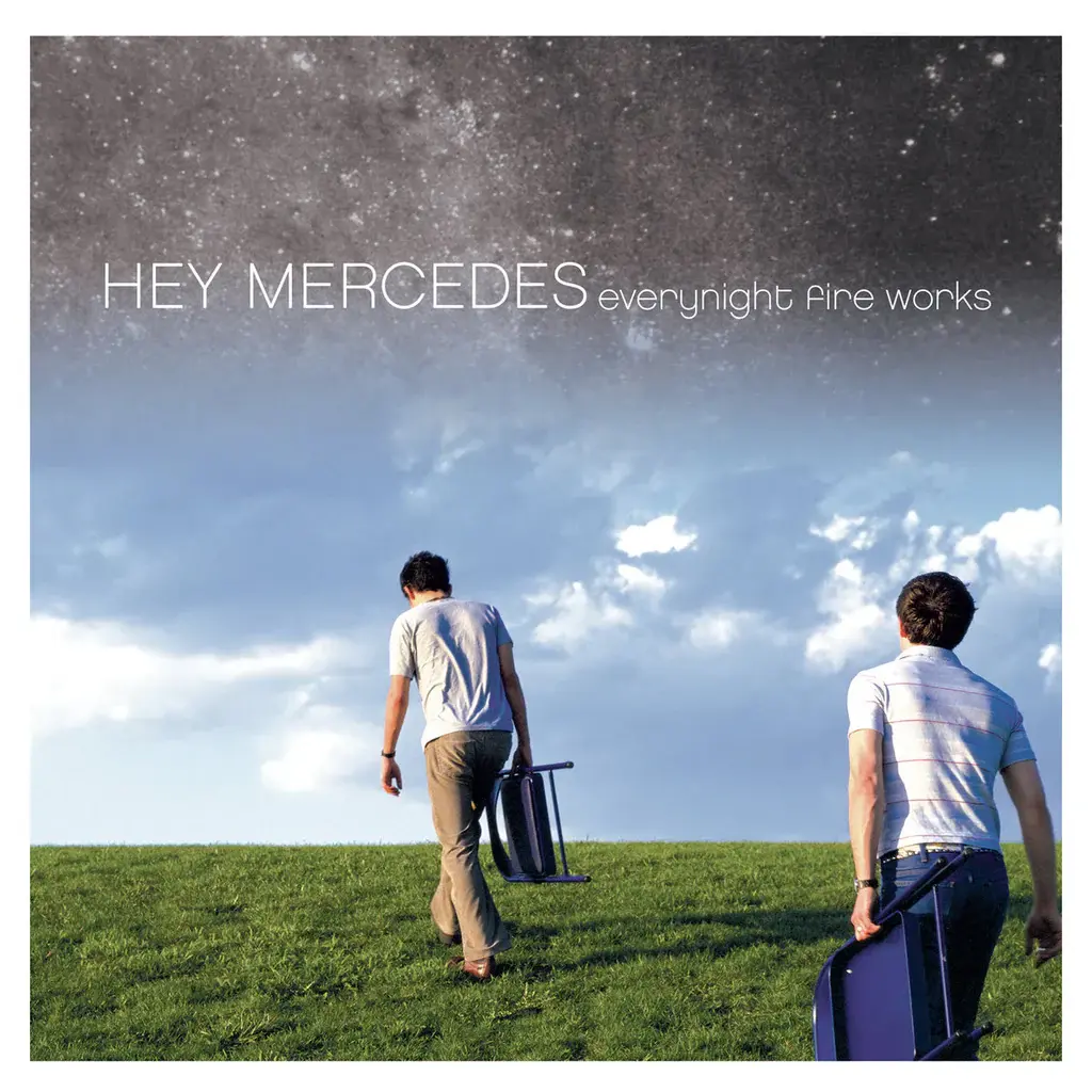 Hey Mercedes - Everynight Fire Works (Clear Blue)