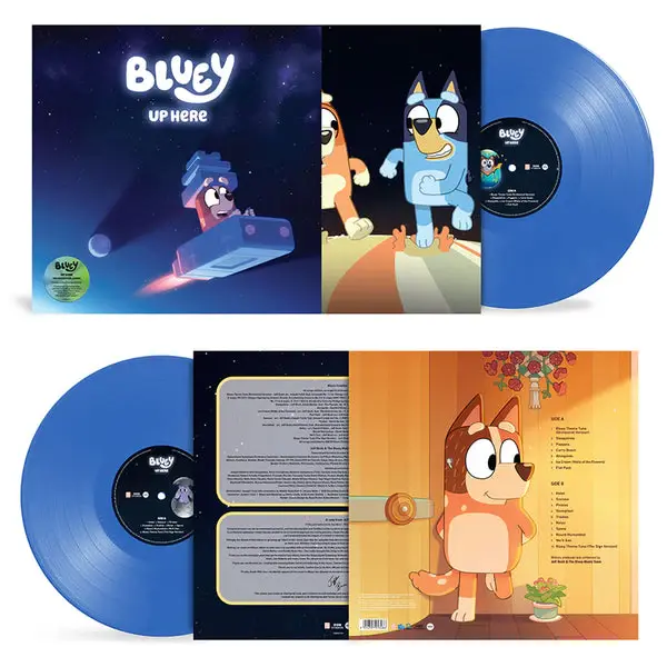 Bluey - Up Here (Translucent Blue)