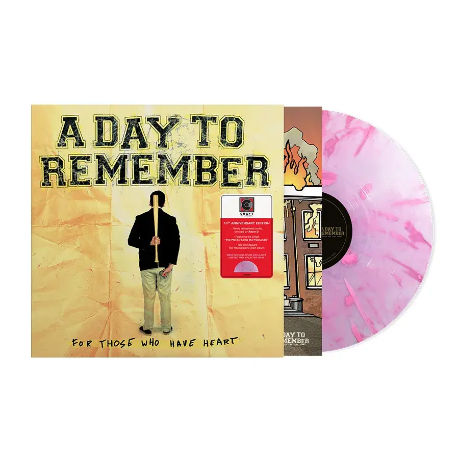 A Day To Remember – For Those Who Have Heart (Pink Splatter)