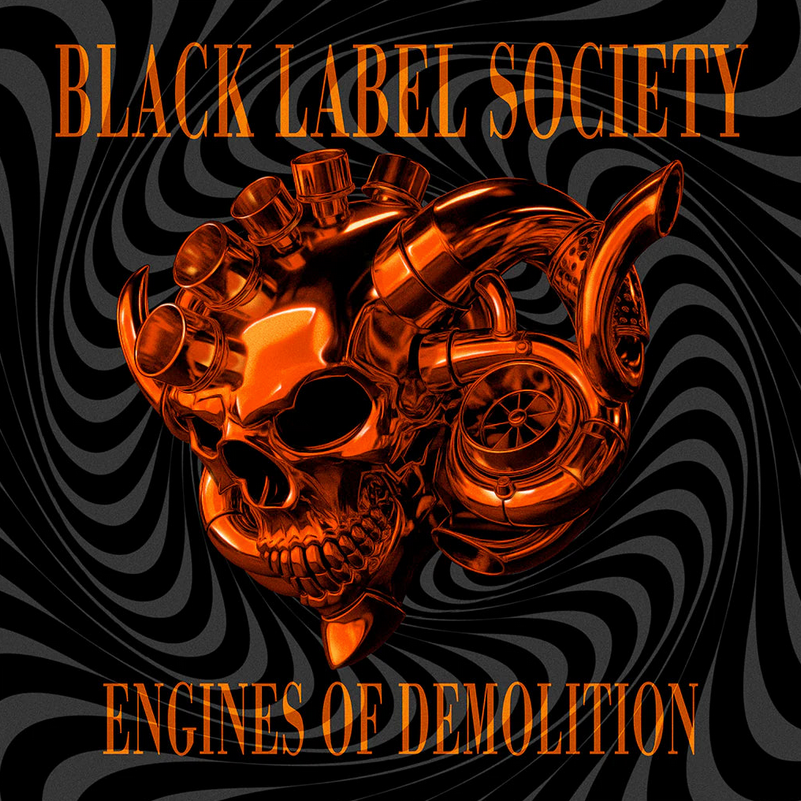 Black Label Society – Engines Of Demolition (Orange/Black Splatter)