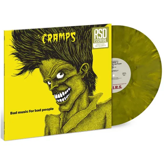 Cramps ‎– Bad Music For Bad People (Goo Goo Muck Green)