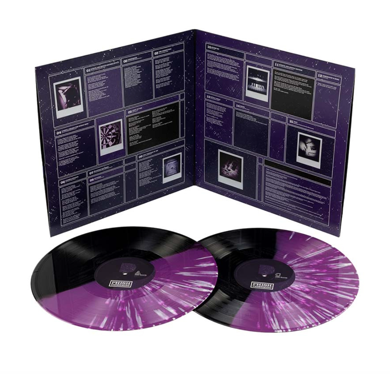 Phish - Undermind (Black & Purple Splatter)