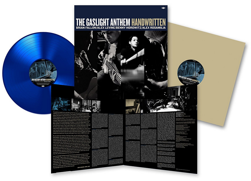 Gaslight Anthem - Handwritten (Blue)