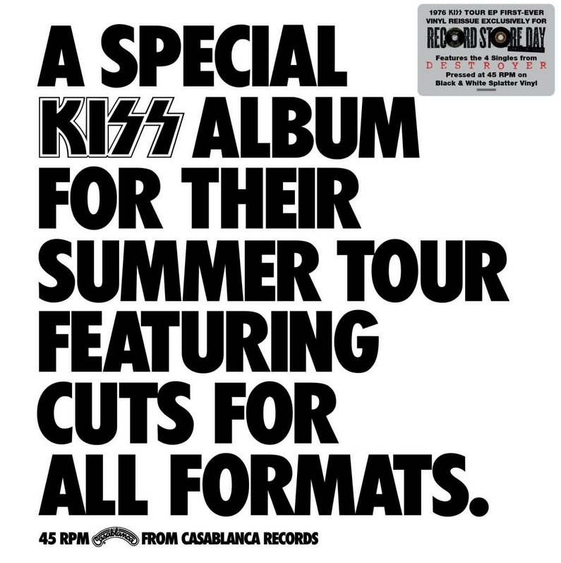 Kiss - A Special Kiss Tour Album (Black & White Splatter)